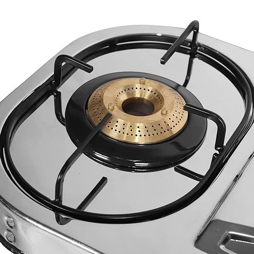 Faber ASTRA 4BB SS Gas Stove: 4-Burner Glass Cooktop with Stainless Steel Finish and Manual Ignition
