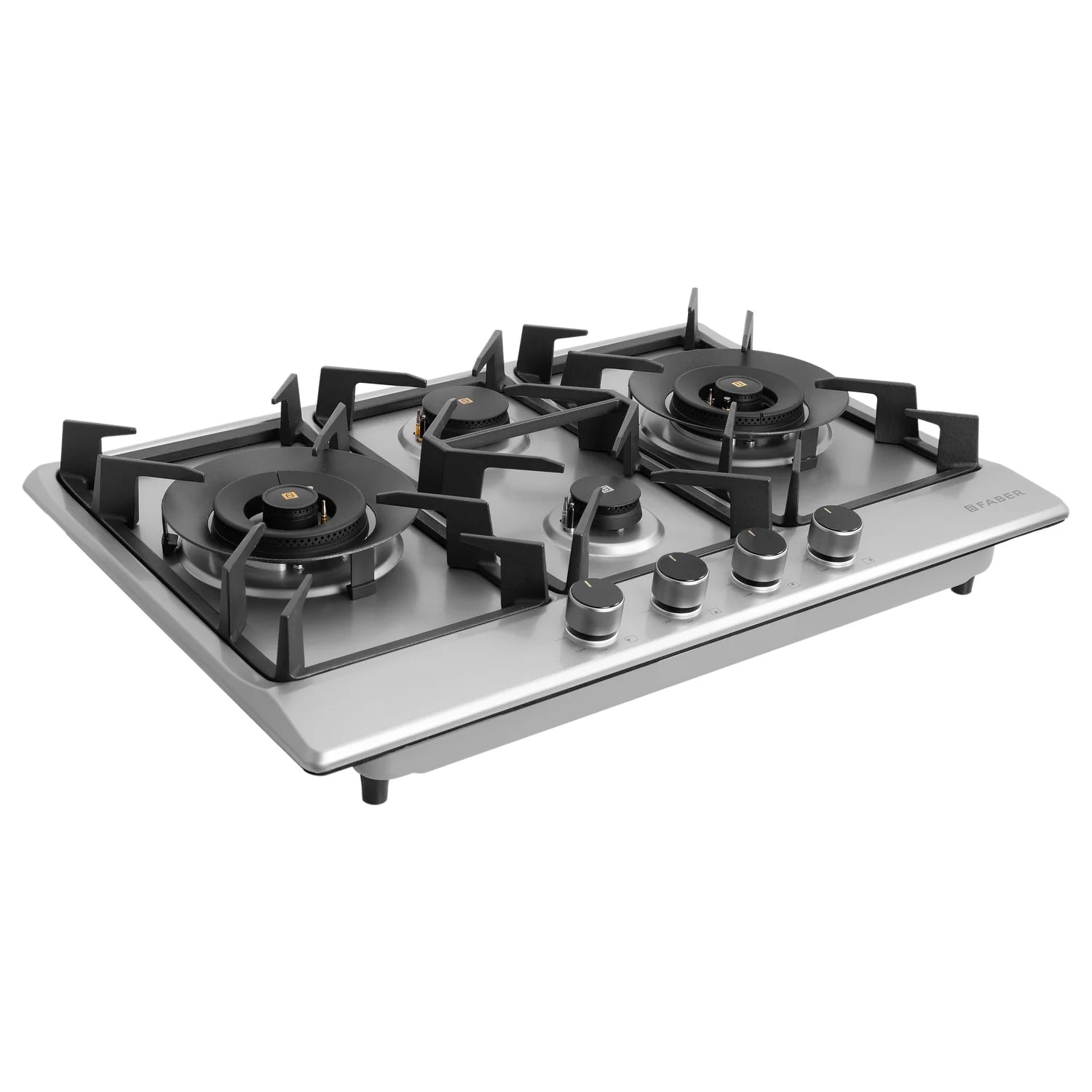 Faber Hob INSPIRIA 754 BR AI FFD SS LPG - High-Performance Gas Cooktop