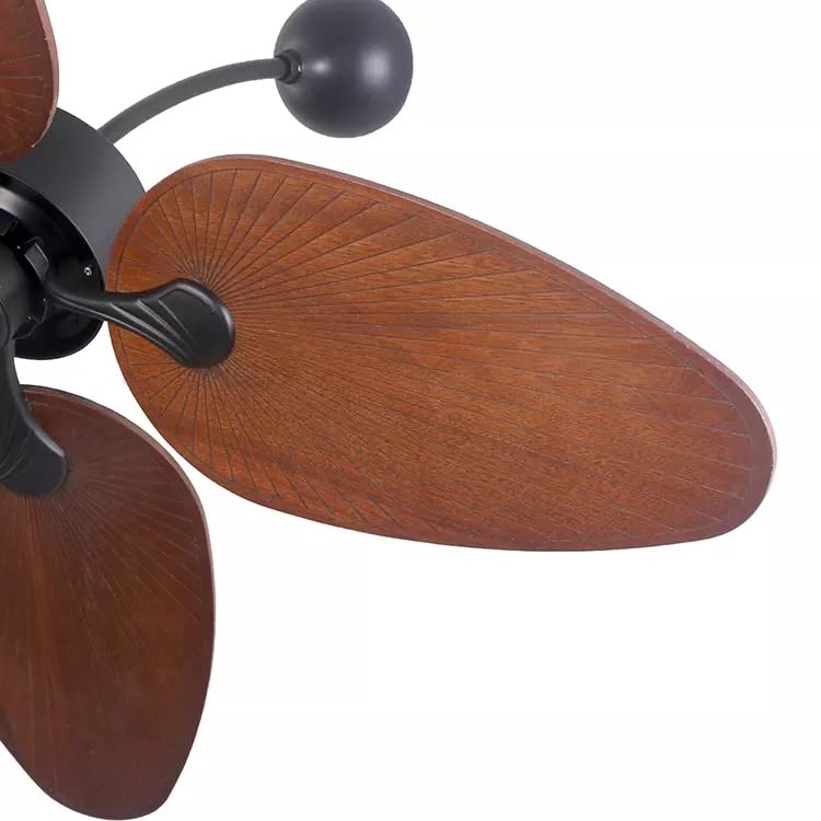 oltao Clover 52 Wall Fan with BLDC Motor Remote Wooden