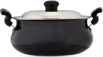 Butterfly Raga 15.5 cm Nonstick Aluminium Handi 4 L with Lid  (Aluminium, Non-stick)