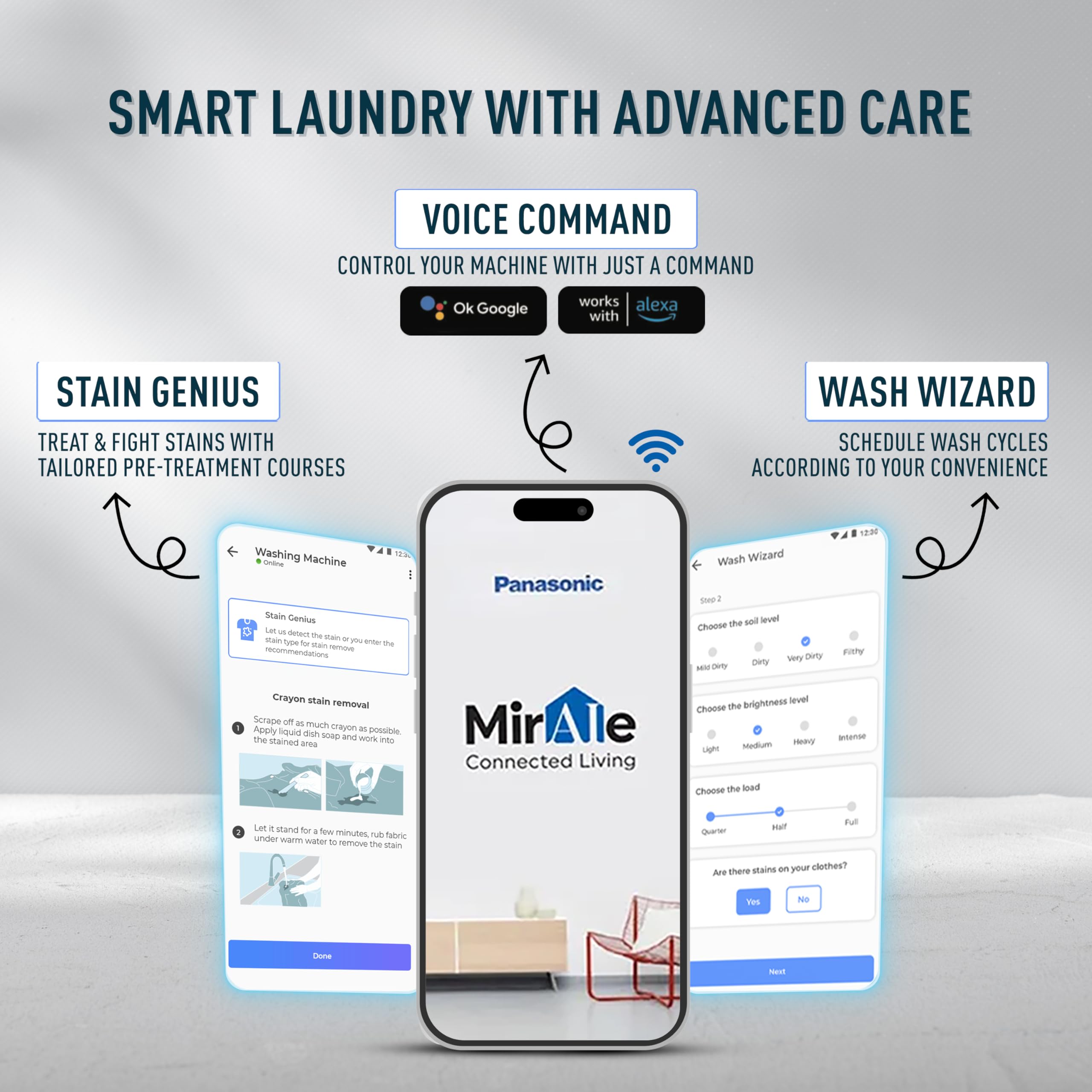 Panasonic 8 Kg Wifi Fully-Automatic Top Loading Smart Washing Machine (NA-F80CH3CRB, Charcoal Inox Grey, 2024 Model, Drynamic Spin)