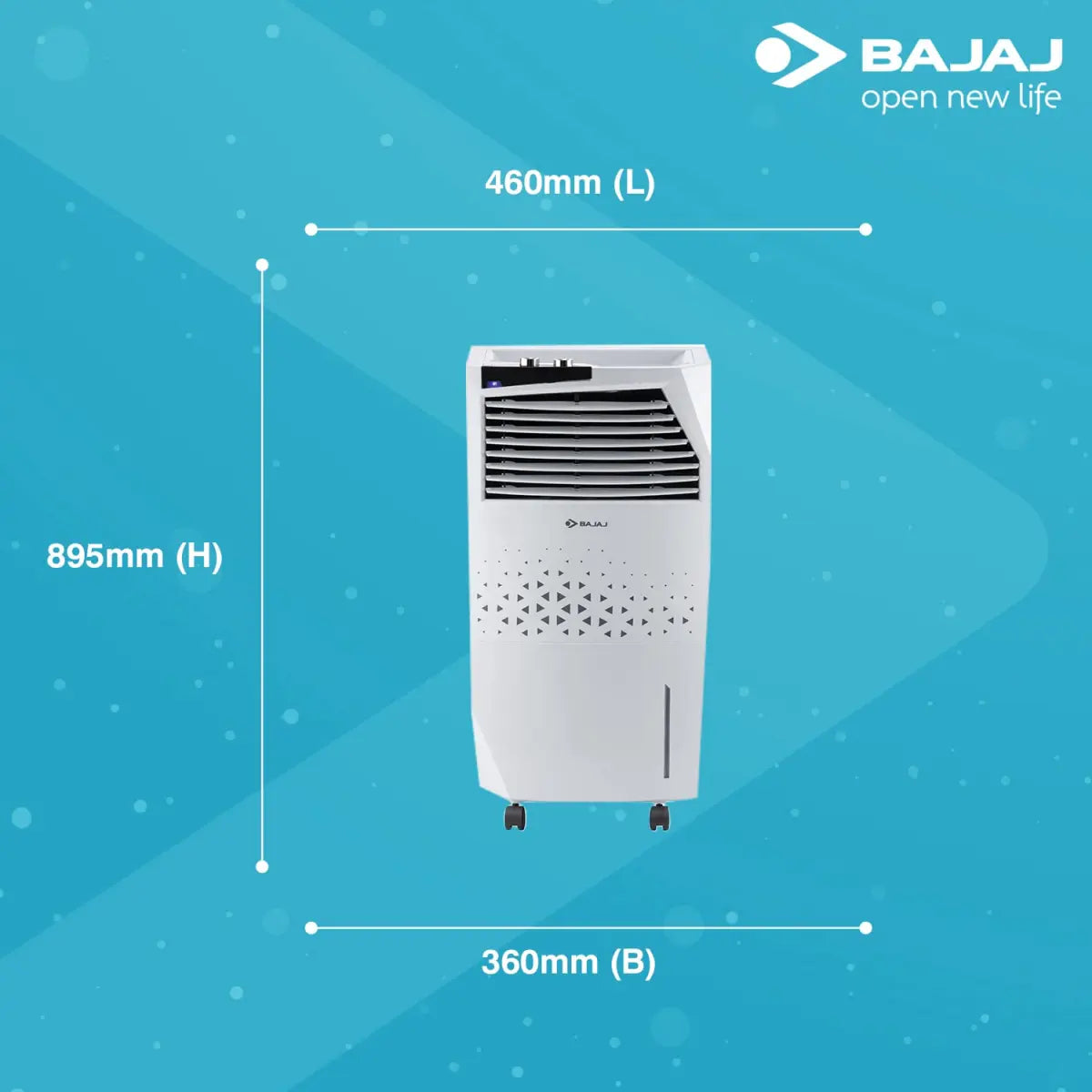Bajaj Air Cooler TMH36 SKIVE 36 L White