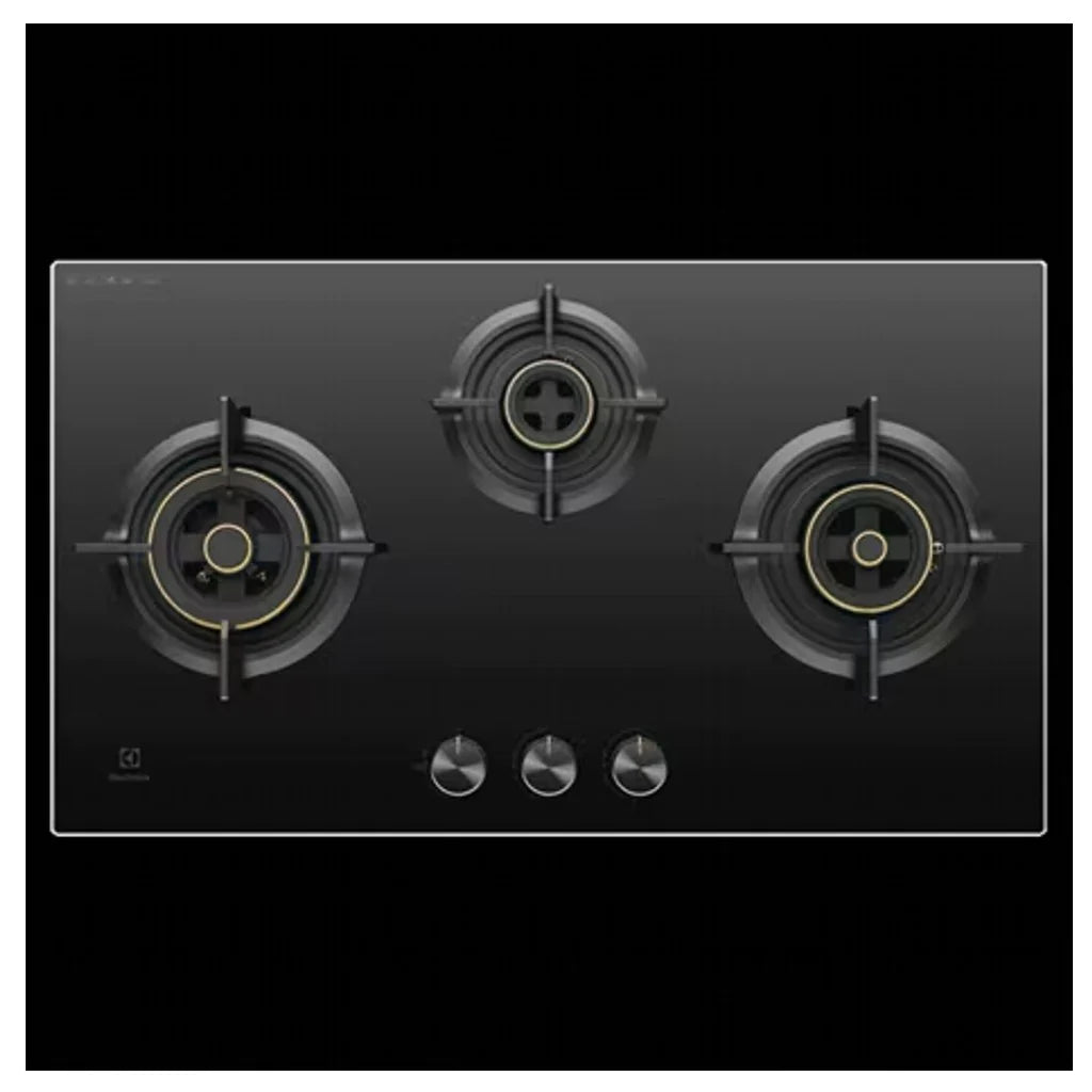 Electrolux 78Cm Ultimate Taste 300 Built In Gas Hob with 3 Cooking Zone EHG7330BC