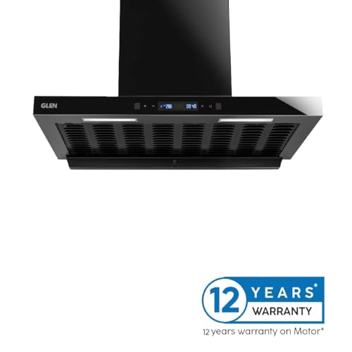 Glen Auto Clean Filterless Chimney 76CM with Inverter Technology, BLDC Motor 1400 m3/h