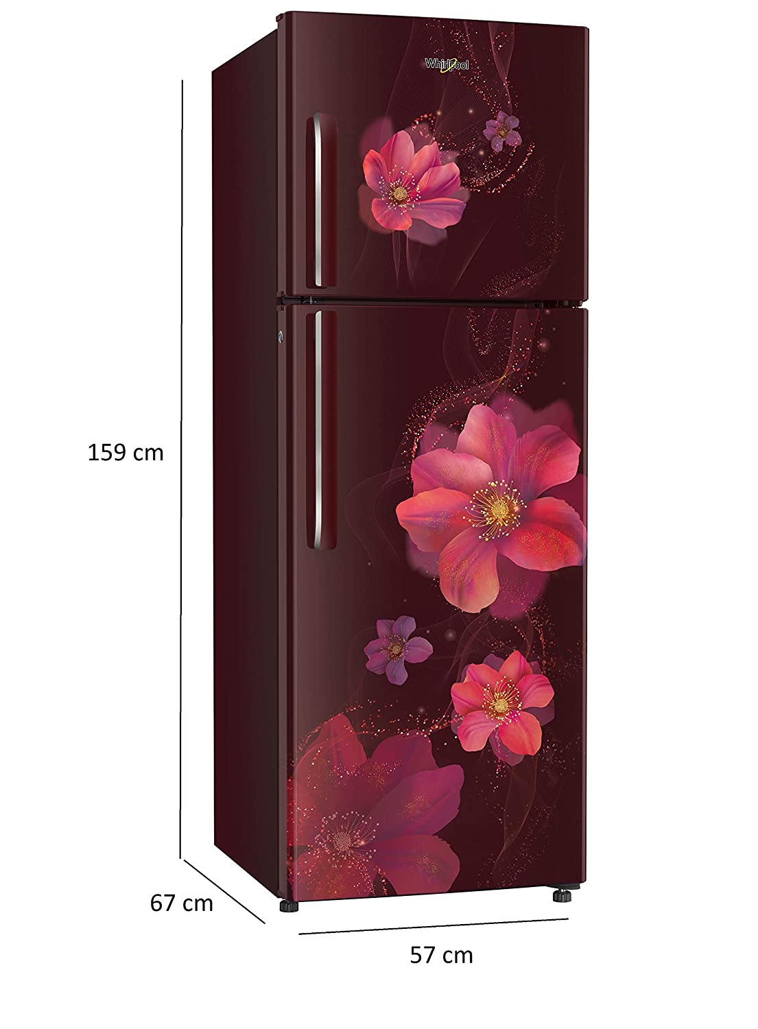Whirlpool 245 L 2 Star Refrigerator NEO 258H ROY 2S Wine Viola