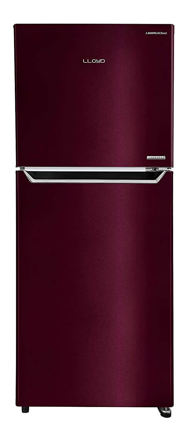 Havells-Lloyd 276 L 2 Star Inverter Frost Free Double Door Refrigerator (GLFF282AMWT1PB Metallic Wine, 2022 Model)
