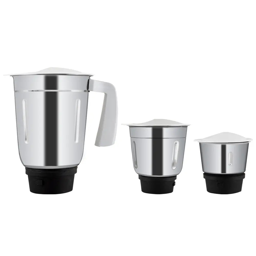 Kelvinator Superio250 Mixer Grinder KMG00250 3 Jars Stainless Steel