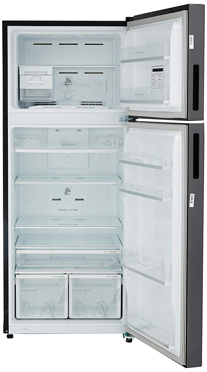 Whirlpool 440 L 3 Star Inverter Frost-Free Double Door Refrigerator with Adaptive intelligence technology(INTELLIFRESH INV CNV 455 3S, Steel Onyx,...