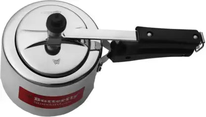 Butterfly Aluminium inner lid standard plus 2L Induction Bottom Pressure Cooker  (Aluminium)