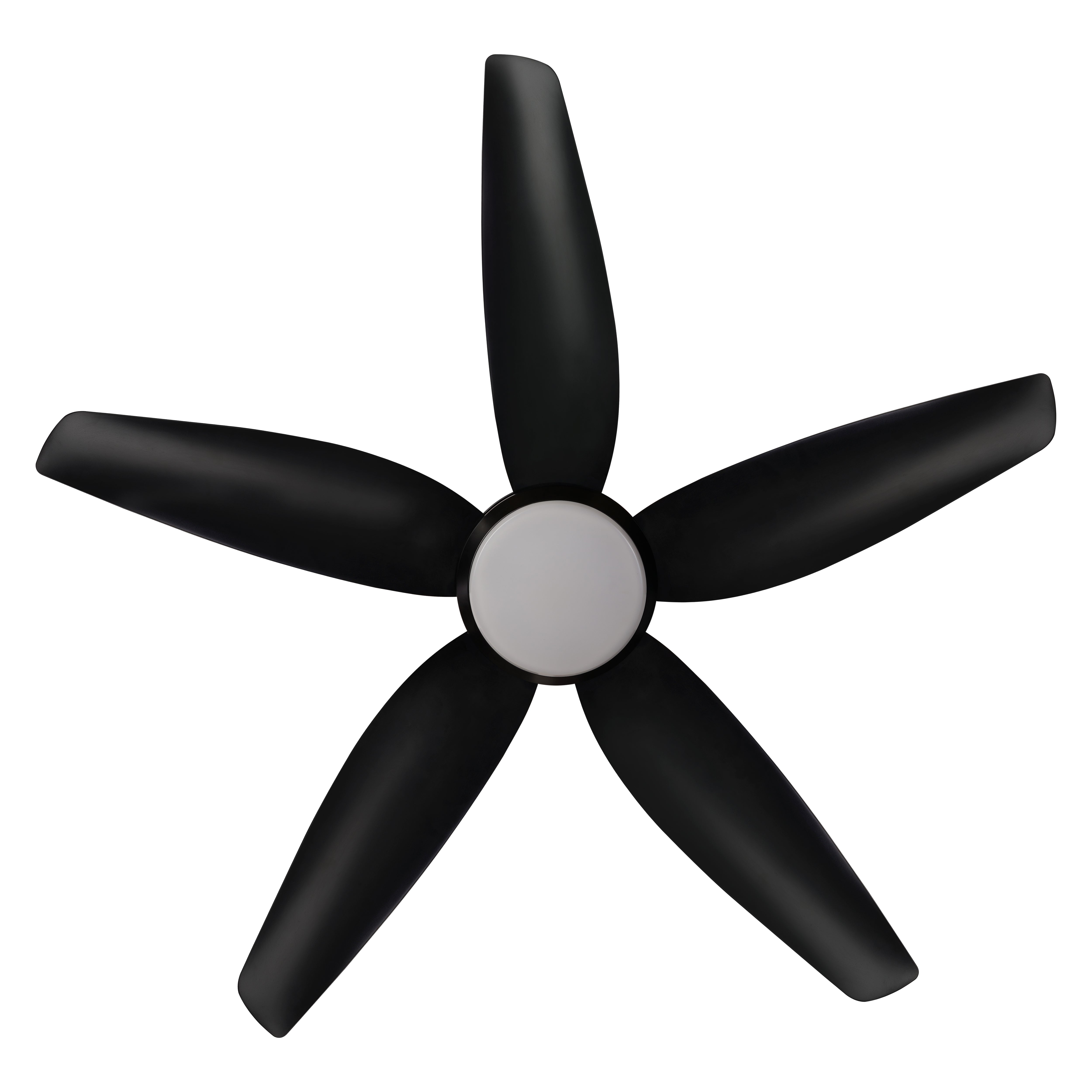 eFF4 Artistic 1200mm 5 STAR 5 blade BLDC Ceiling Fan, Black, with Aerodynamic ABS Blade