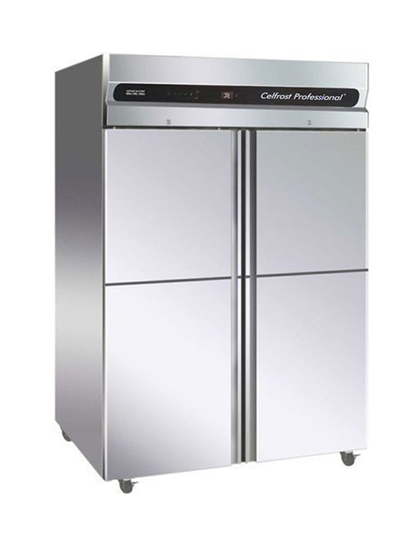 Cerfrsot 1200L 4-Door Upright Chiller GN 1410 TNM G: Ventilated Cooling