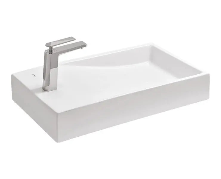 Cera A2020117 Senator Aesthetic Edge Table Top Wash Basin - 690x410x100 mm