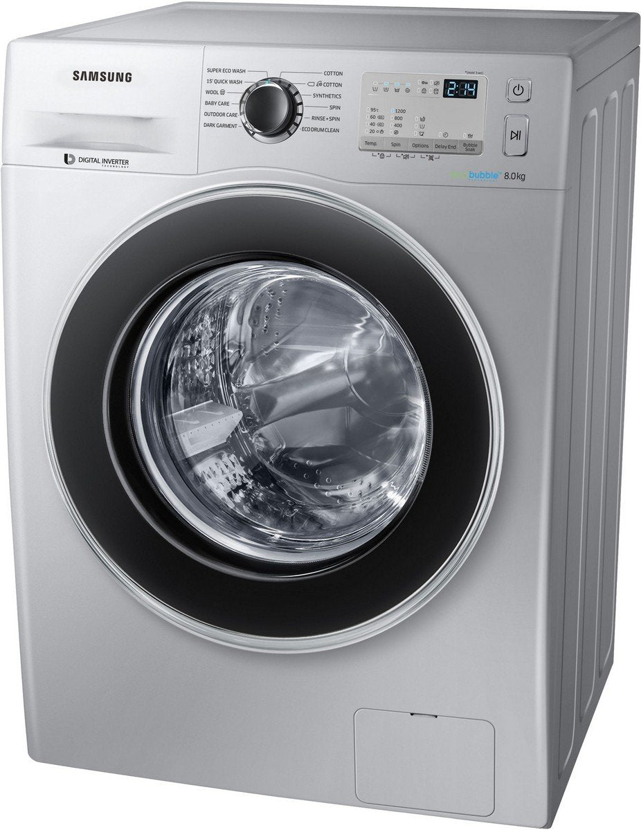 Samsung 8kg Fully-Automatic Front Load Washer (WW80J4213GS/TL)