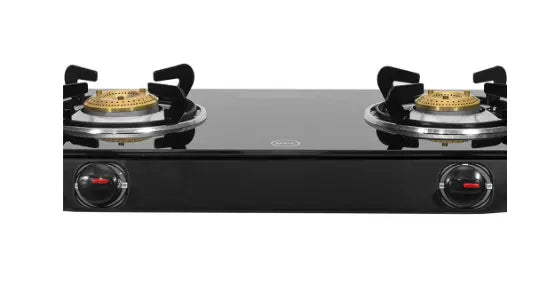 Kelvinator Gas Stove KGSGTR2022B Glass Top Black