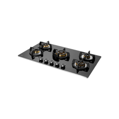 KAFF BLH 865X 86cm 5-Burner Built-in Gas Hob - Black Glass