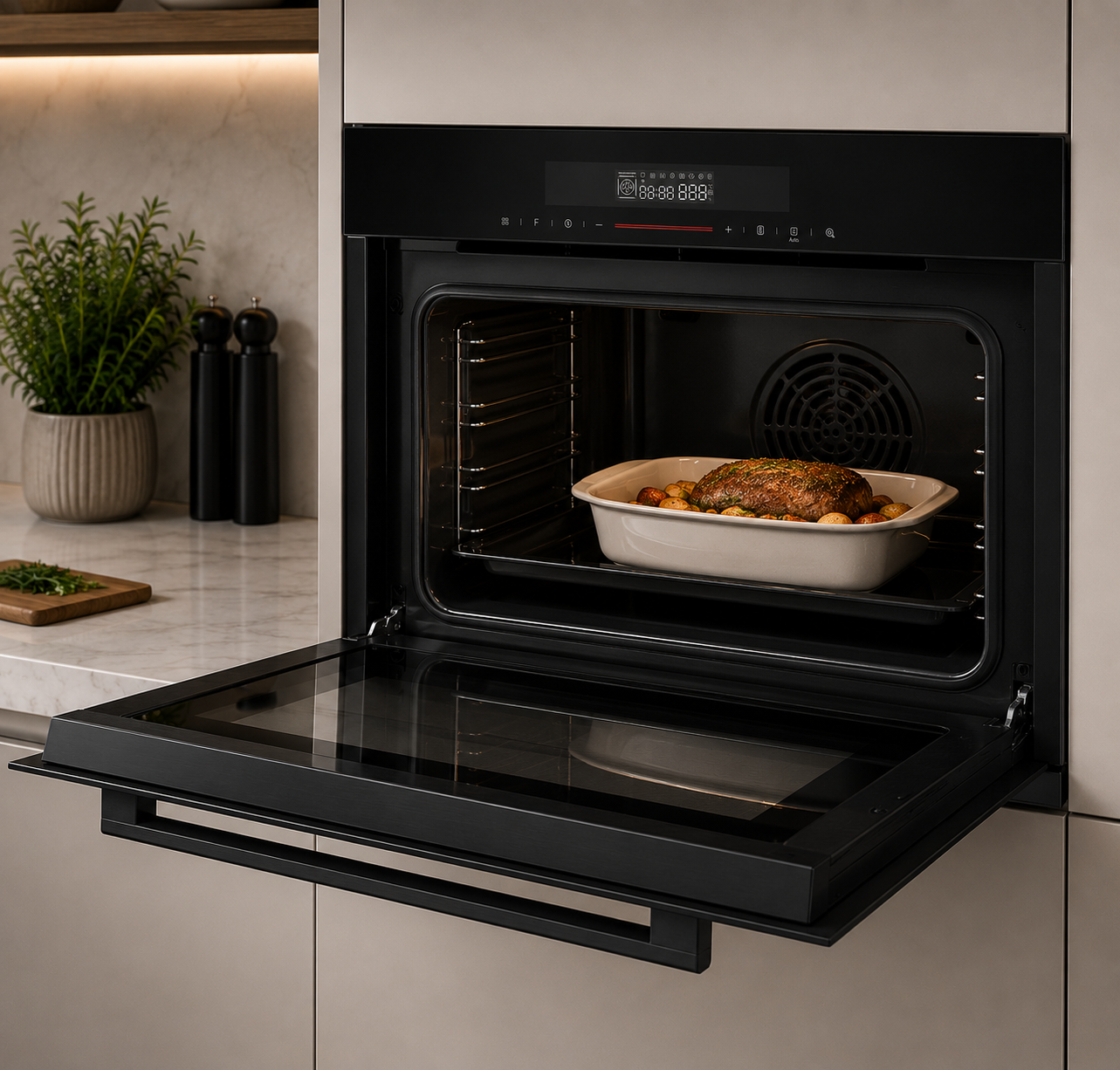 Hafele Diamond 34 MWO 34L Built-in Convection Microwave Oven | Grill & Convection