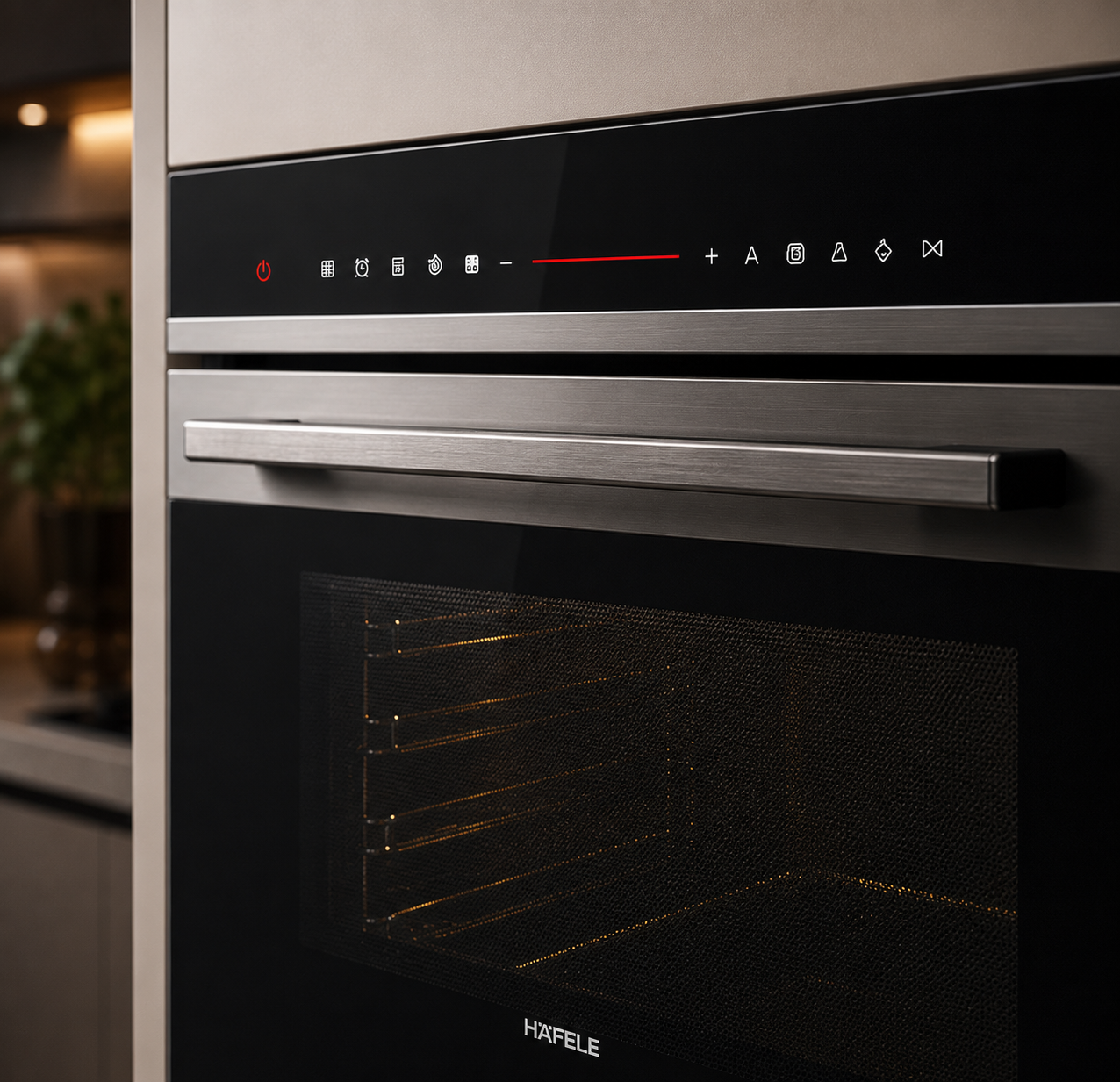 Hafele Diamond 77 BIO 77L Built-in Multi-Function Oven | Stainless Steel