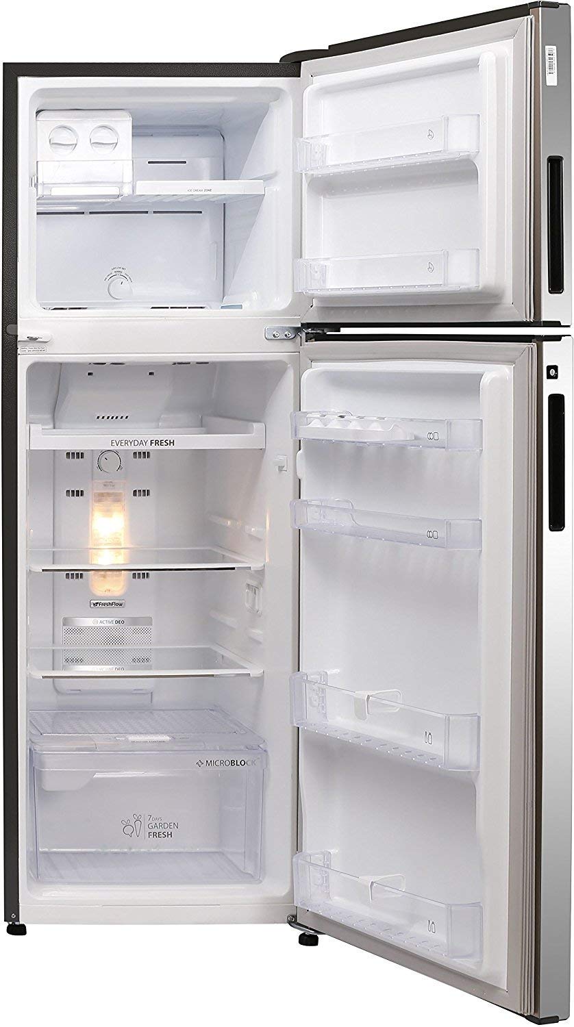 Whirlpool 245 L 2 Star (2019) Frost-Free Standard Double Door Refrigerator (NEO DF 258 ROY (2S), Arctic Steel)