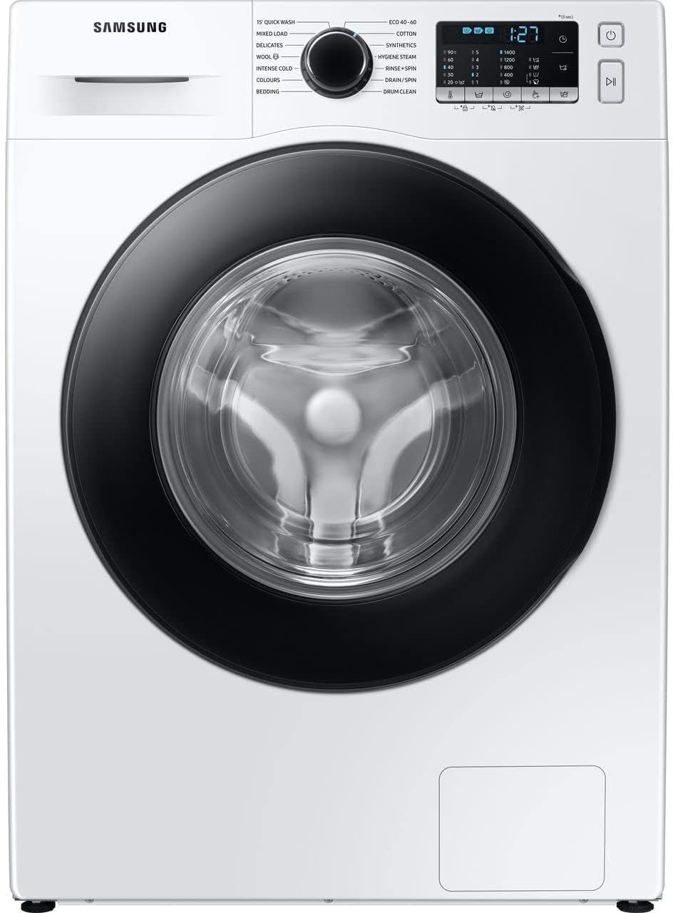 Samsung 8Kg Front Load Fully Auto Washing Machine, T Series WW80TA046AE/TL with Digital Inverter Tech