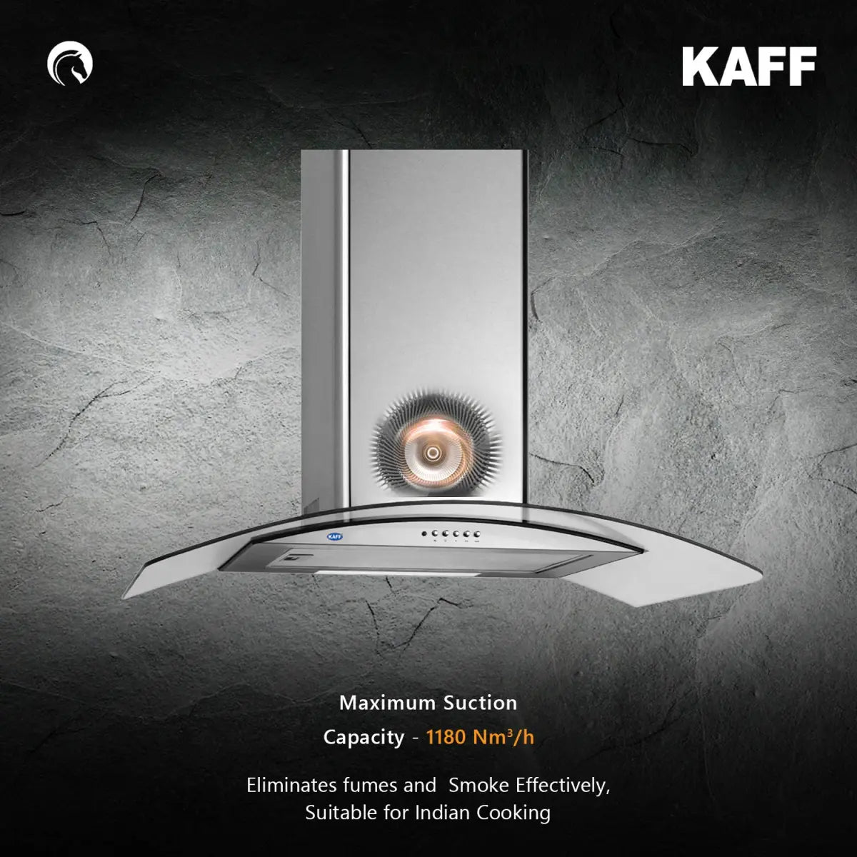 Kaff Opec MX 70 Cm Wall Mount Chimney