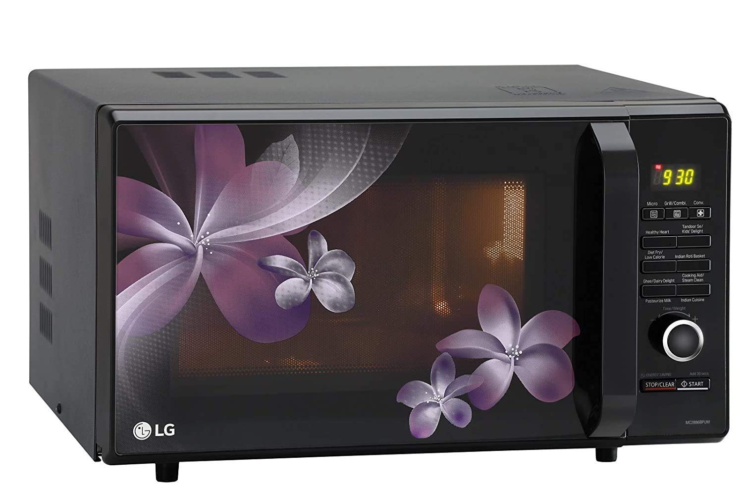 LG 28L மைக்ரோவேவ் ஓவன் MC2886BPUM பர்பிள் டயட் ஃப்ரை