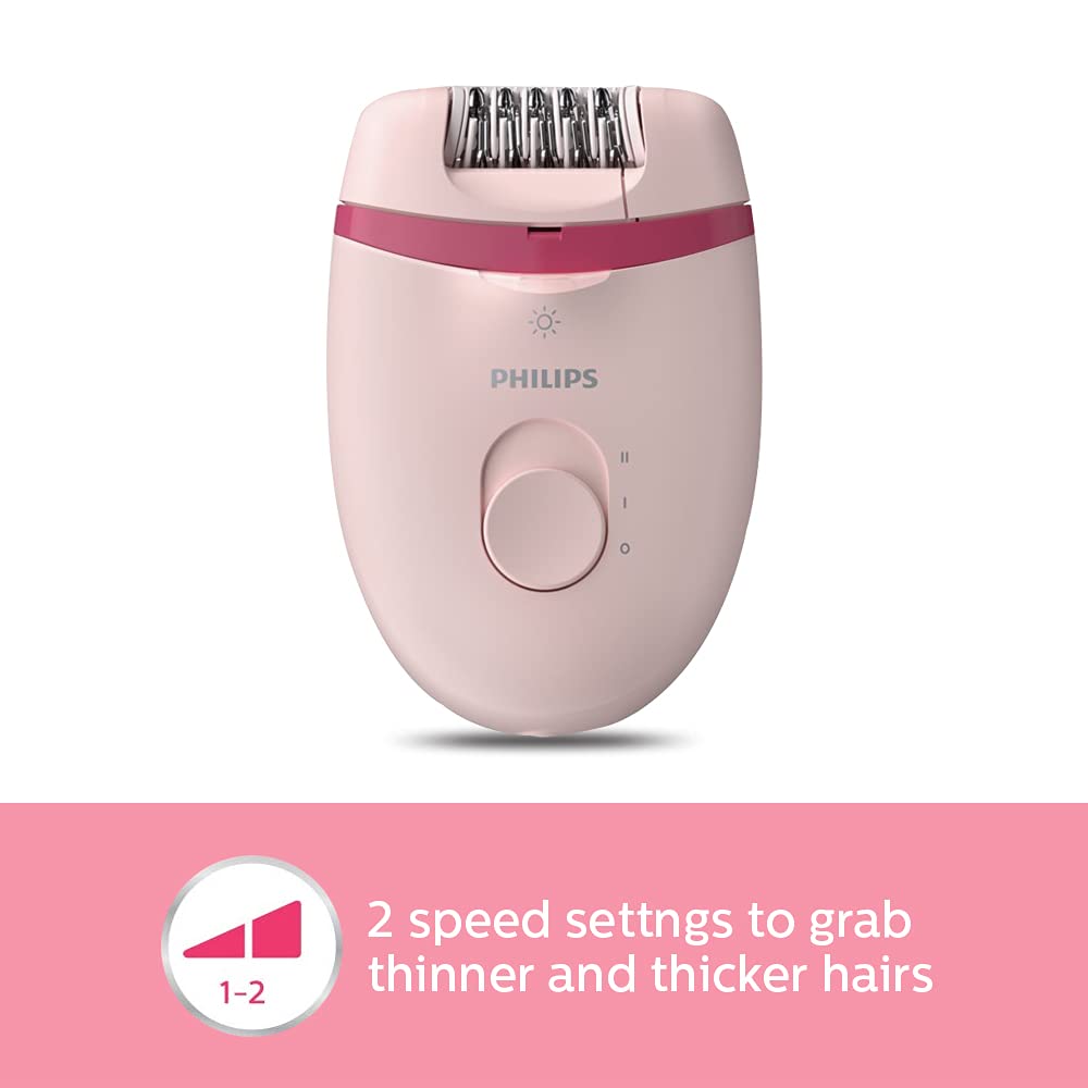 PHILIPS BRE285/00 compact epilator With opti-light For legs, Arms & Underarms - Corded