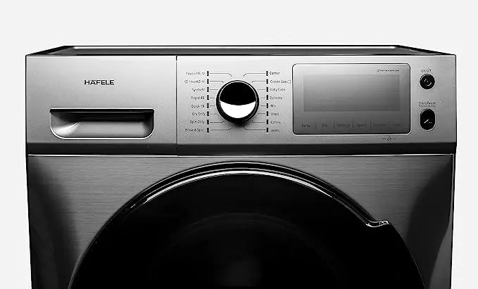 Hafele Coral Plus 086WD, 8kg Fully-Automatic Stainless Steel Washer Dryer with 4 Level Drying 15 Wash/Dry Programs and Multiple Drying Programs 1600RPM Spin Speed
