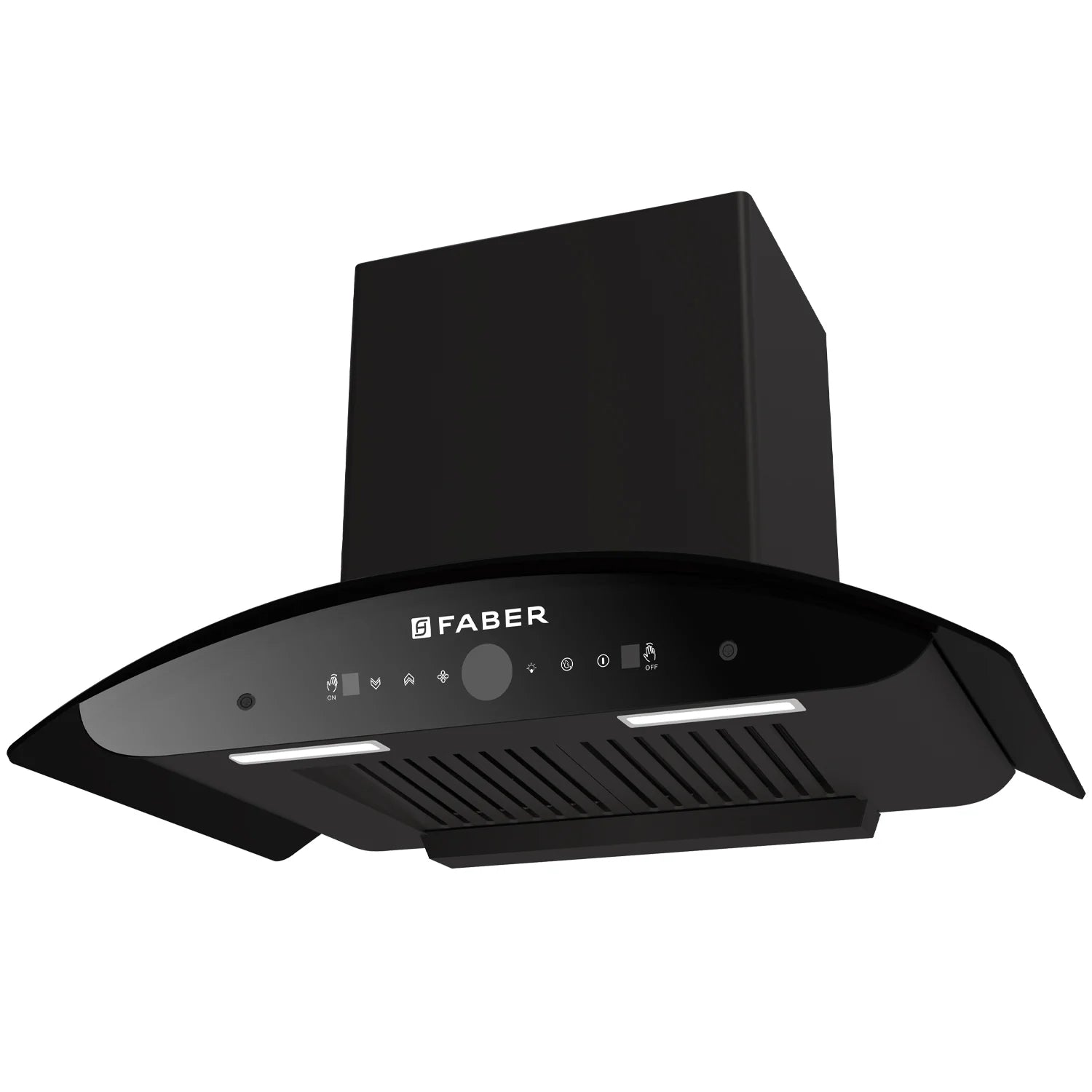 Faber 90 Cm Autoclean Filterless Kitchen Chimney - HOOD MYSTIC HC SC FL BK IN