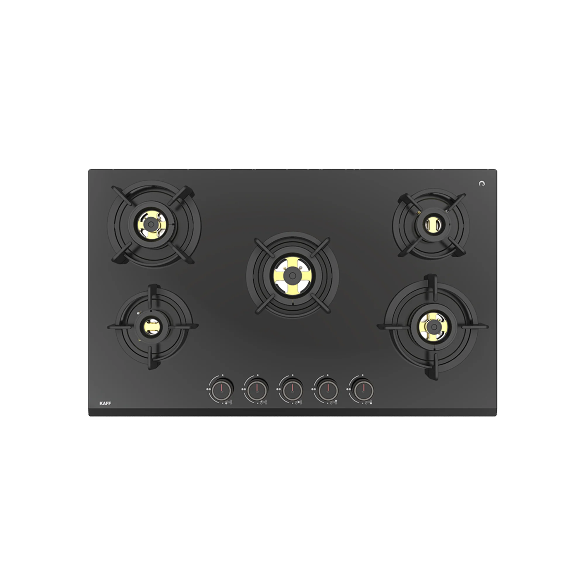 KAFF ASF 865 Tempered Glass Top 5-Burner Electric Hob - Sleek & Efficient