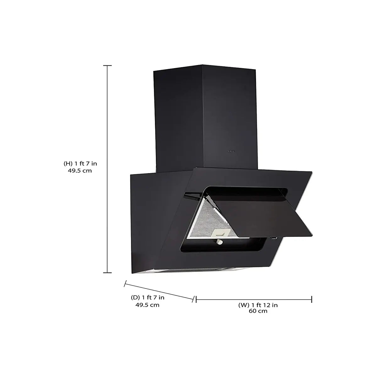 Kaff Zepa GX 60 Cm Kitchen Chimney