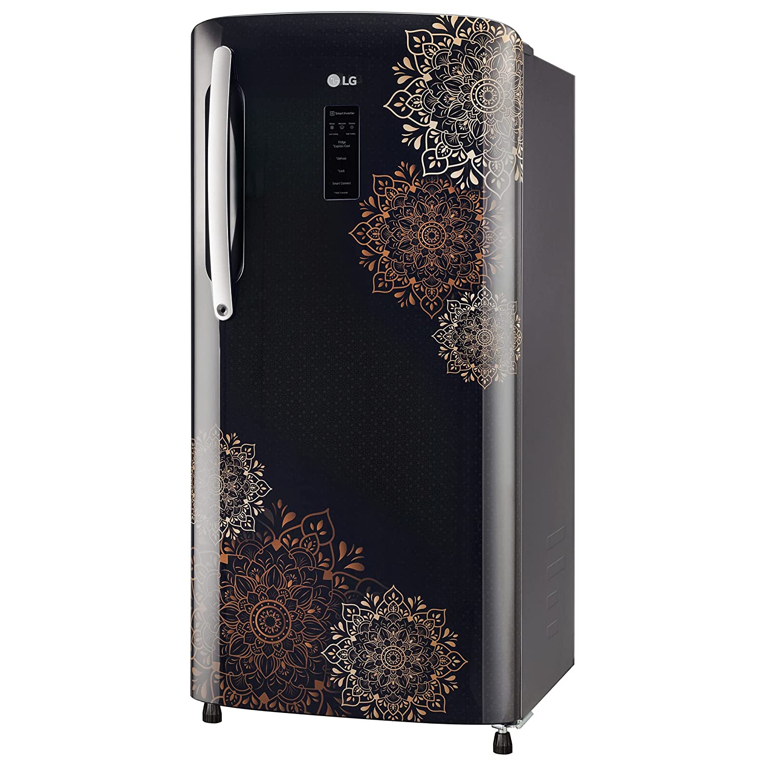 LG 204 L 4 Star Direct-Cool Inverter Single Door Refrigerator (??GL-B211CERY, Ebony Regal, Smart Connect, 2022 Model)
