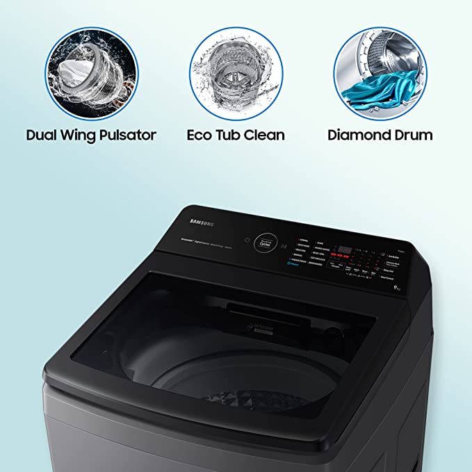 Samsung 9 Kg '5-star Washing Machine WA90BG4582BDTL Versailles Gray