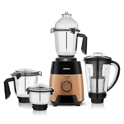 borosil fortuner-100w mixer grinder