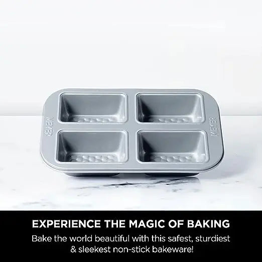 Meyer Bakemaster Non-Stick Bakeware 4 Cup Loaf Tin 47525 Grey