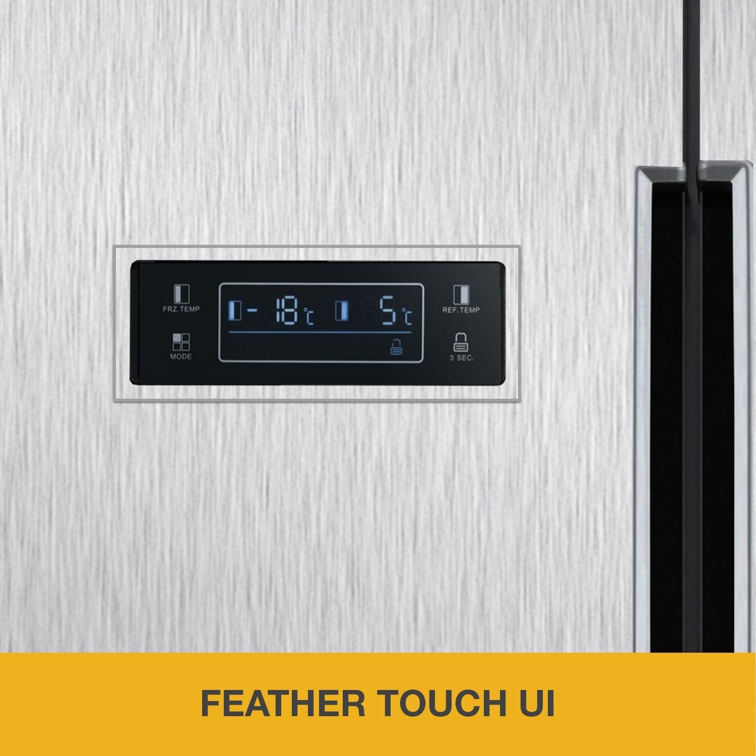 Whirlpool 537 L Inverter Frost-Free Side-by-Side Refrigerator (WS SBS 537, Steel)