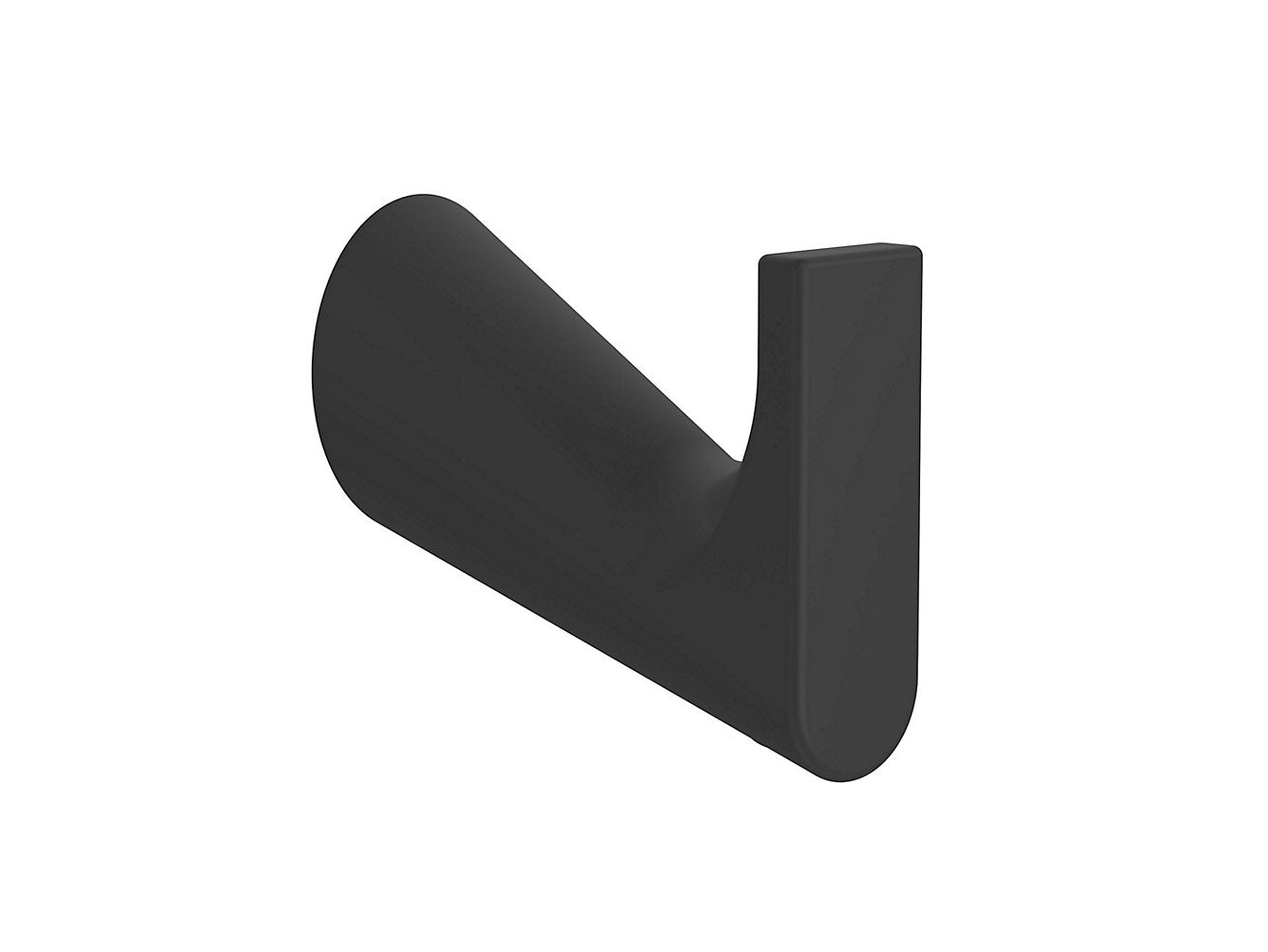 kohler K-25349IN-BL Single robe hook in matte black