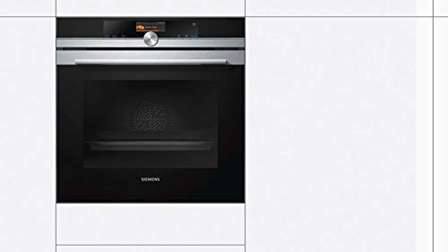 Siemens 60 cm 71 L Stainless Steel Built In Oven HS636GDS1I (Steel/Black)