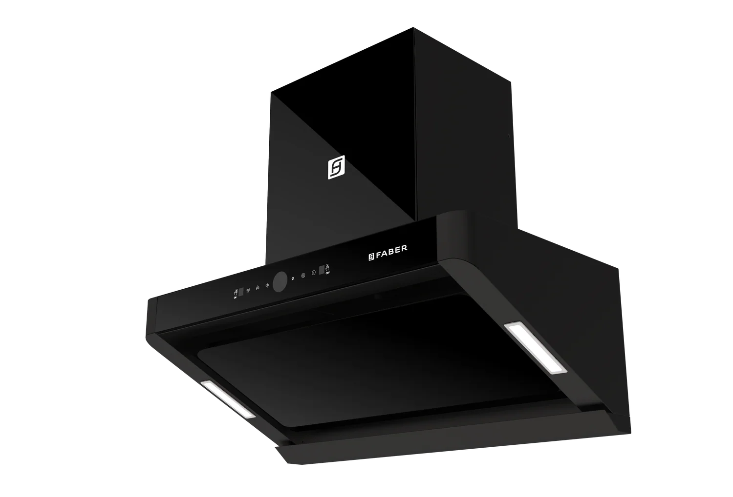 Faber 75cm Autoclean Filterless Kitchen Chimney - HOOD APOLLO FL HC BLDC BK IN