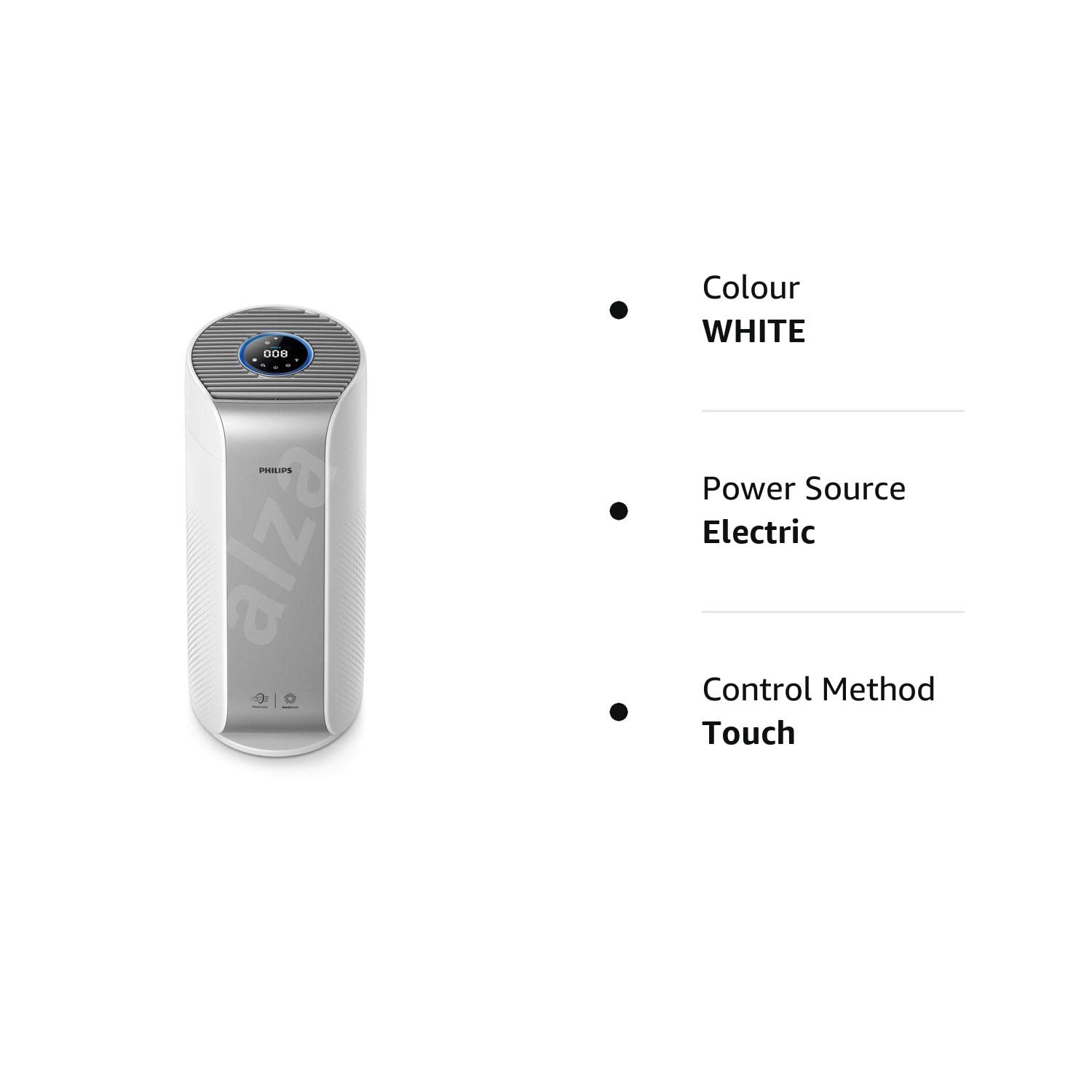 Philips Air Purifier - Series 2000 AC2958/63 With WiFi New Launch 2020 up to 39m2 (HEPA Filter, White)