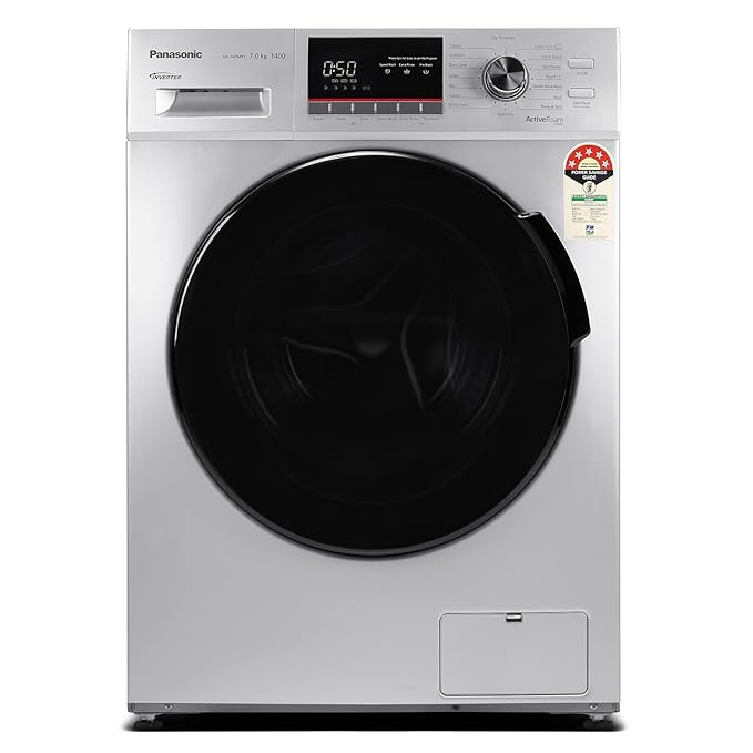 Panasonic 7kg 5 Star Inverter Front Load Washer: Fully Automatic & Energy Efficient