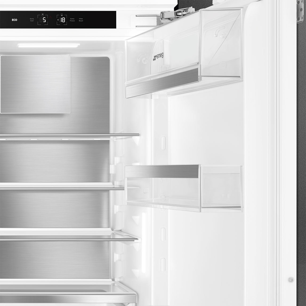 Smeg refrigerator c9174dn2d Built-in refrigerator with freezer compartment in the lower compartment