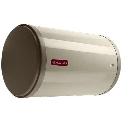 Racold Cdr 15Litres Horizontal Water Geyser ( Ivory), Wall Mounting