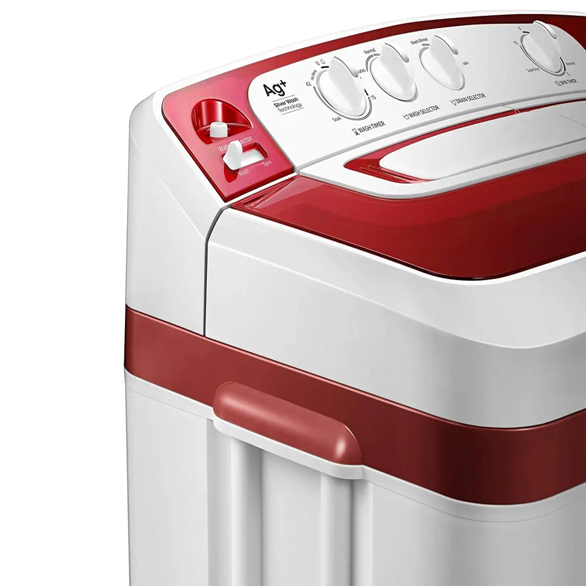 Samsung 8.19 kg Semi-Automatic Top Loading Washing Machine (WT82M4200HR/TL, Light Grey)
