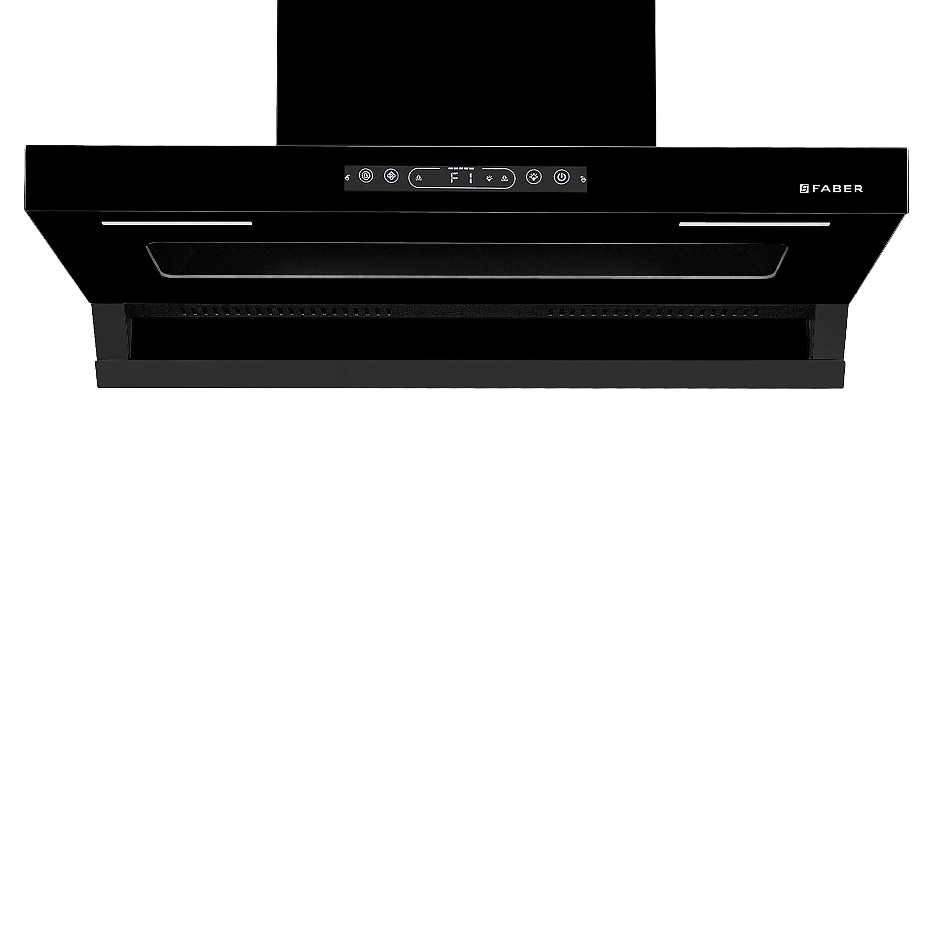 Faber 90 cm Wall Mounted Chimney VIVID FL HC BK 90