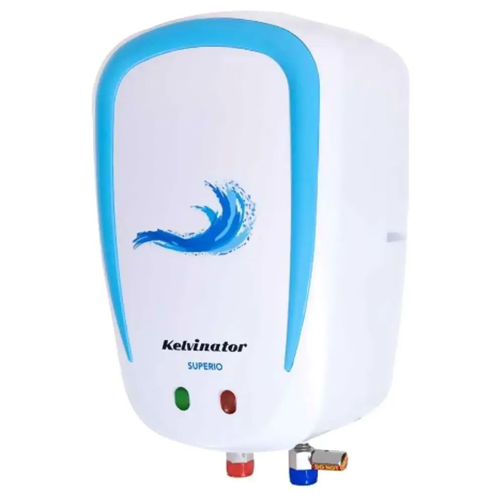 Kelvinator Instant Water Heater KWHIV0013 White and Blue ABS