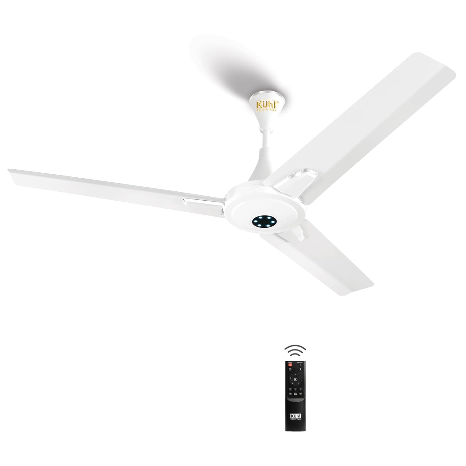 KUHL Prima A7 1200mm BLDC Ceiling Fan | Remote Control | 65% Power Savings | 29W | BEE 5 Star & ISI Certified