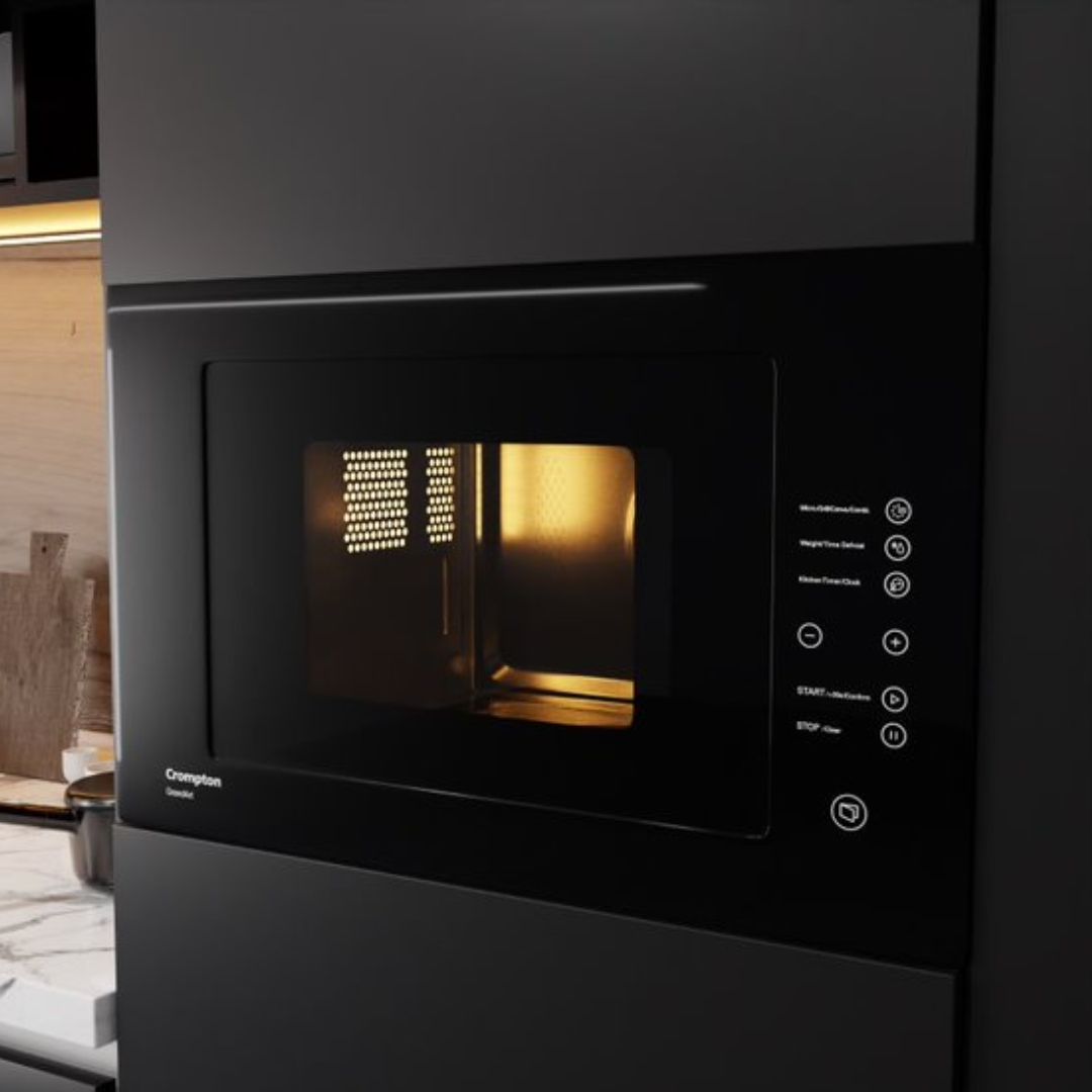 Crompton Built-In Convection Microwave Oven MWO-GACON25L-MBL 25l Black