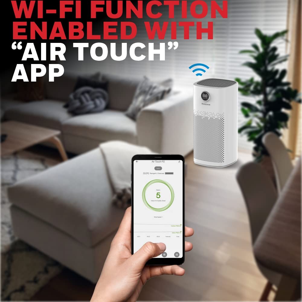 Honeywell Air Touch P2 Indoor Air Purifier White