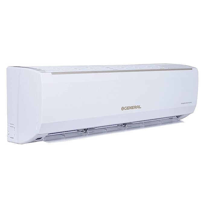 OGeneral 1.5 Ton 3 Star Split Inverter Air Conditioner ASGA18CLWA-B, White