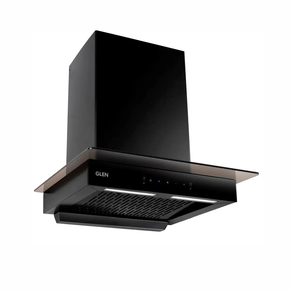 Glen Auto Clean Glass Filter less Kitchen Chimney with Motion Sensor 60cm, 1200 m3/h (6062 BL Auto Clean 60cm)